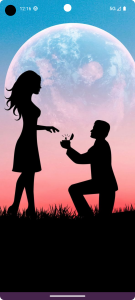 اسکرین شات 4 برنامه Love Wallpapers - HeartPixel