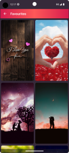 اسکرین شات برنامه Love Wallpapers - HeartPixel 5