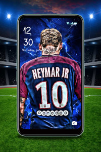 اسکرین شات برنامه Neymar HD Wallpapers 6