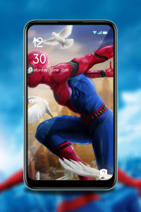اسکرین شات برنامه Spider Wallpaper Man HD 2