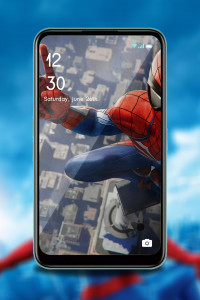 اسکرین شات برنامه Spider Wallpaper Man HD 5