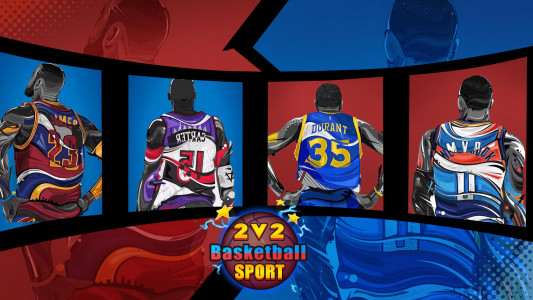 اسکرین شات بازی 2 VS 2 Basketball Sports 4