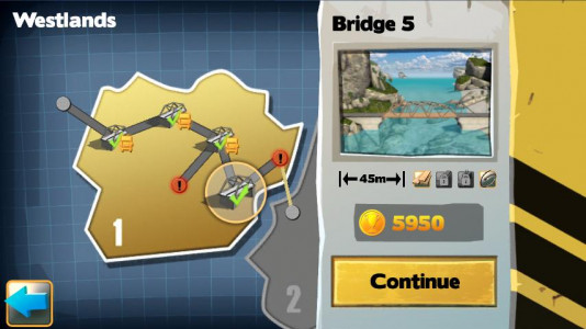 اسکرین شات بازی Bridge Constructor Demo 4