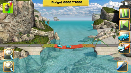 اسکرین شات بازی Bridge Constructor Demo 1