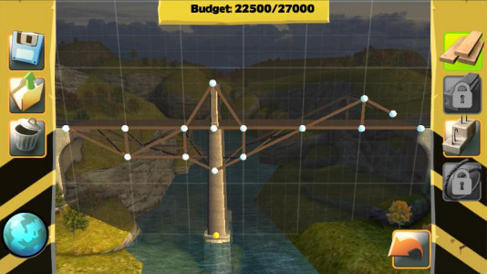اسکرین شات بازی Bridge Constructor Demo 2