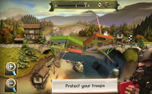 اسکرین شات بازی Bridge Constructor Medieval 2