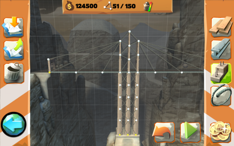 اسکرین شات بازی Bridge Constructor Playground 2