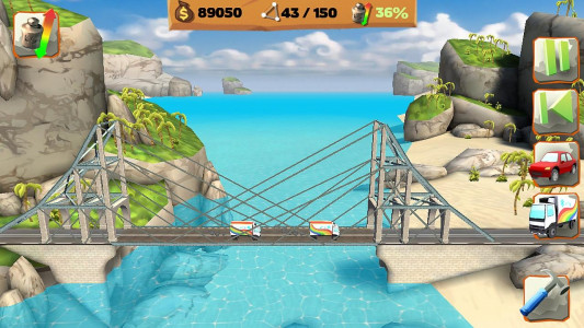 اسکرین شات بازی Bridge Constructor Playground 6