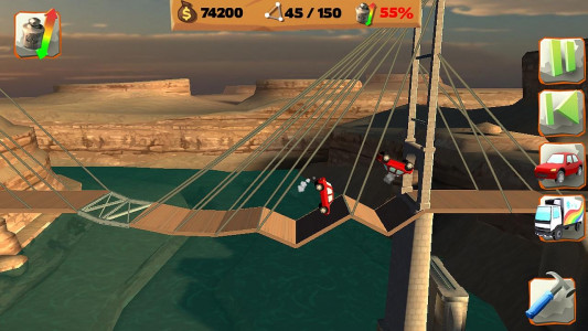 اسکرین شات بازی Bridge Constructor Playground 9