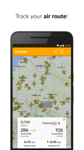 اسکرین شات برنامه Flight Radar: Flight Tracker 4