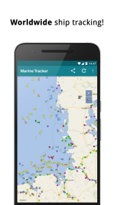 اسکرین شات برنامه Marine Radar - Ship tracker 2