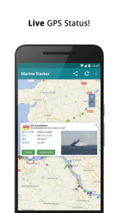 اسکرین شات برنامه Marine Radar - Ship tracker 3