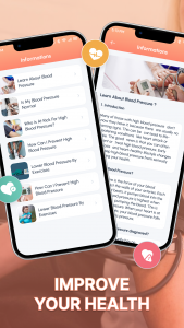 اسکرین شات 5 برنامه My Blood Pressure Tracker Log