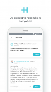 اسکرین شات 2 برنامه HealthTap for Doctors