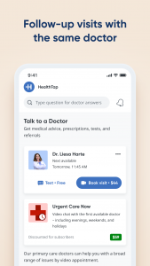 اسکرین شات برنامه HealthTap - Online Doctors 4