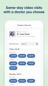 اسکرین شات 2 برنامه HealthTap - Online Doctors