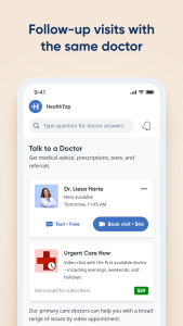 اسکرین شات 4 برنامه HealthTap - Online Doctors