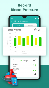 اسکرین شات برنامه Blood Pressure Tracker 2