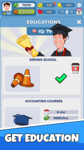 اسکرین شات 3 بازی Idle Guy: Life Simulator games