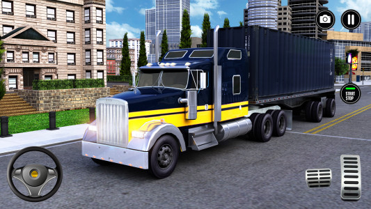 اسکرین شات بازی Heavy Cargo Truck Simulator 3D 1