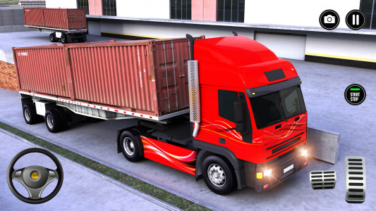 اسکرین شات بازی Heavy Cargo Truck Simulator 3D 4