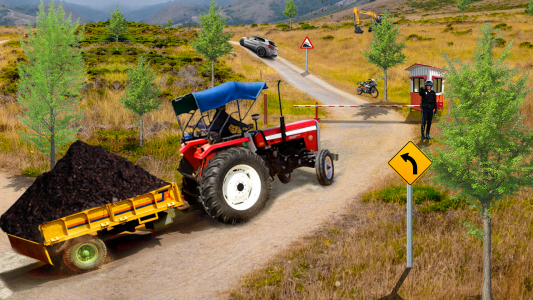 اسکرین شات 4 برنامه Real Tractor Trolley Simulator