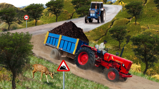 اسکرین شات 3 برنامه Real Tractor Trolley Simulator