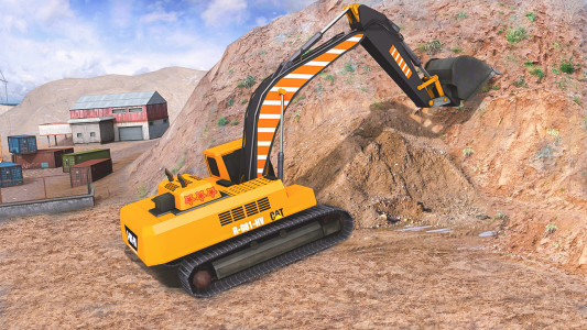 اسکرین شات بازی Excavator Crane Driving Sim 1