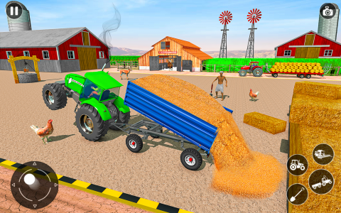 اسکرین شات برنامه Heavy Tractor Farming Games 5