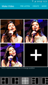 اسکرین شات 4 برنامه Acapella Maker - Video Collage