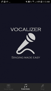 اسکرین شات برنامه Vocalizer - Singing 1