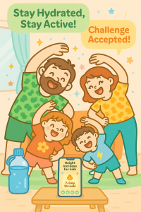 اسکرین شات 2 برنامه Height Increase for Kids
