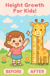 اسکرین شات 1 برنامه Height Increase for Kids