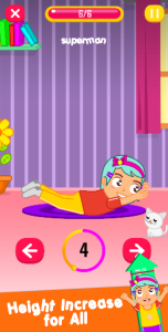 اسکرین شات 4 برنامه Grow Taller : Kids Workout