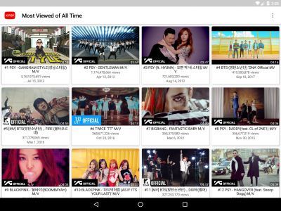 اسکرین شات برنامه K-POP Tube - Popular & Recent 3