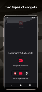 اسکرین شات 5 برنامه Background Video Recorder