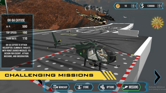 اسکرین شات بازی GUNSHIP COMBAT - Helicopter 3D Air Battle Warfare 7