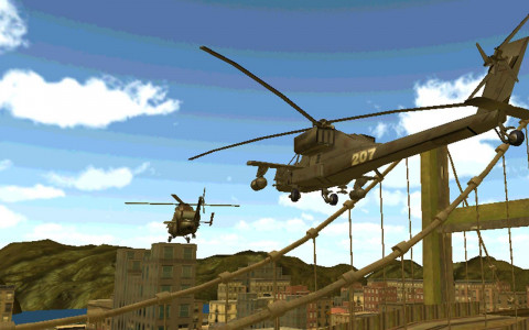 اسکرین شات بازی Helicopter Game: Shooting Game 3