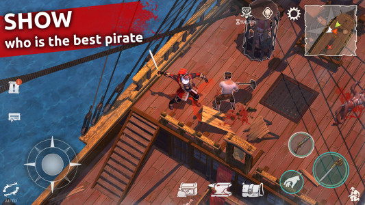 اسکرین شات 1 بازی Mutiny: Pirate Survival RPG