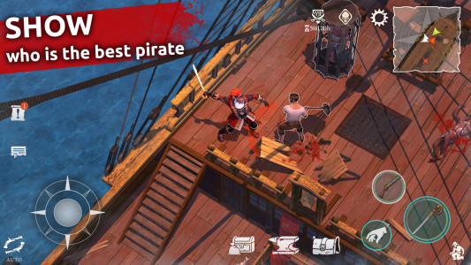 اسکرین شات بازی Mutiny: Pirate Survival RPG 1