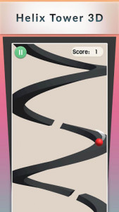 اسکرین شات بازی Spiral Helix Bounce Ball 3D 4