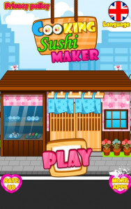 اسکرین شات برنامه Cooking Sushi Maker 1