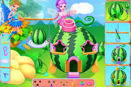 اسکرین شات بازی Fairy fruit House 2