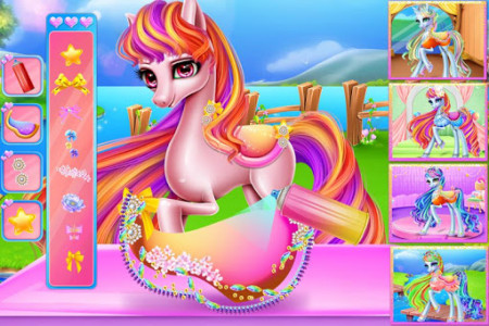 اسکرین شات بازی Rainbow Pony Care 8