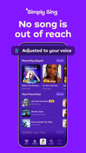 اسکرین شات 1 برنامه Simply Sing: My Singing App