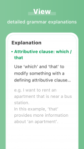 اسکرین شات 3 برنامه AI Grammar Checker for English