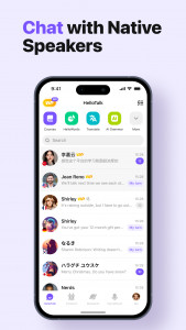 اسکرین شات برنامه HelloTalk - Learn Languages 2