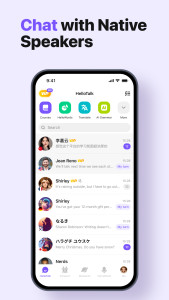اسکرین شات 2 برنامه HelloTalk - Learn Languages