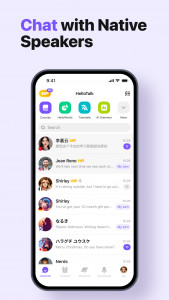 اسکرین شات برنامه HelloTalk - Learn Languages 2