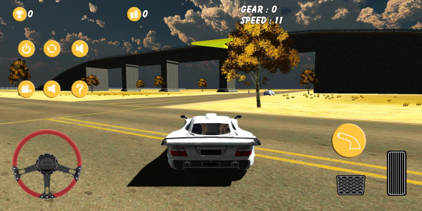 اسکرین شات بازی Real Car Drive - Desert Drive 2